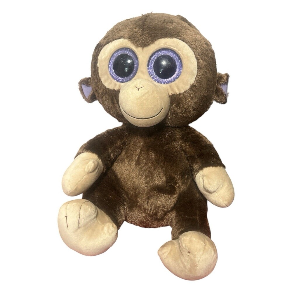 TY Beanie Boos Plush- COCONUT the Monkey LARGE Size 16 inch